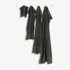 Christy Signum Towels - Ash Grey