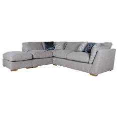 Phoebe 4 Seater Corner Sofa With Footstool