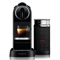 Nespresso 11317 CitiZ Coffee Machine with Aeroccino - Black