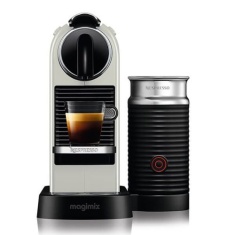 Nespresso 11319 CitiZ Coffee Machine with Aeroccino - White