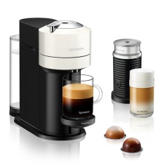 Nespresso 11710 Vertuo Next Pod Coffee Machine with Aeroccino - White