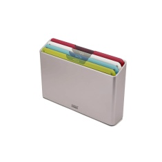 Joseph Joseph Folio Icon 4 Piece Chopping Board Set - Silver Joseph Joseph Folio Icon 4 Piece Chopping Board Set - Silver