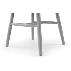 Julian Bowen Alassio Spindle Back Dining Chair - Grey