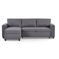 Julian Bowen Angel Sofa Bed With Storage - Light Grey