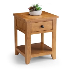 Julian Bowen Astoria 1 Drawer Lamp Table