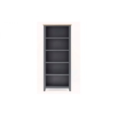 Julian Bowen Bordeaux Tall Bookcase - Dark Grey Julian Bowen Bordeaux Tall Bookcase - Dark Grey