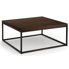 Julian Bowen Brooklyn Square Coffee Table - Dark Oak