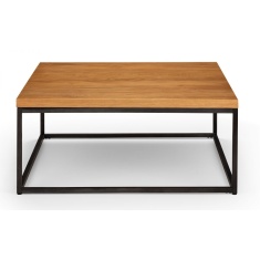 Julian Bowen Brooklyn Square Coffee Table - Oak Julian Bowen Brooklyn Square Coffee Table - Oak
