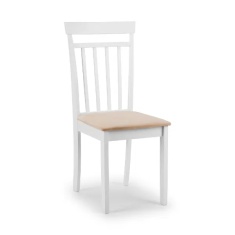 Julian Bowen Coast Dining Chair - White Julian Bowen Coast Dining Chair - White