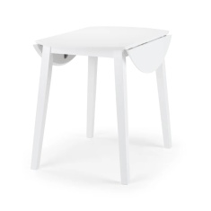 Julian Bowen Coast Dropleaf Table - White Julian Bowen Coast Dropleaf Table - White
