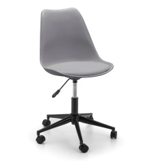 Julian Bowen Erika Office Chair - Grey/Black Julian Bowen Erika Office Chair - Grey/Black