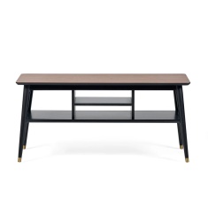 Julian Bowen Findlay Media Unit - Walnut & Black Julian Bowen Findlay Media Unit - Walnut & Black