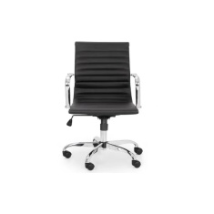 Julian Bowen Gio Office Chair - Black & Chrome Julian Bowen Gio Office Chair - Black & Chrome