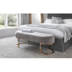 Julian Bowen Harrogate Bench - Grey Julian Bowen Harrogate Bench - Grey