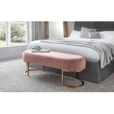 Julian Bowen Harrogate Bench - Pink Julian Bowen Harrogate Bench - Pink