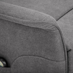 Julian Bowen Helena Rise & Recline Chair - Charcoal Fabric Julian Bowen Helena Rise & Recline Chair - Charcoal Fabric