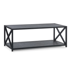 Julian Bowen Lima Coffee Table - Black Ash Julian Bowen Lima Coffee Table - Black Ash