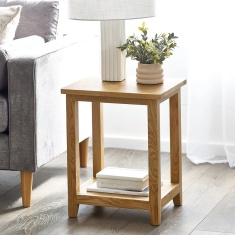 Julian Bowen Mallory Rectangular Lamp Table Julian Bowen Mallory Rectangular Lamp Table