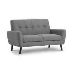 Julian Bowen Monza 2 Seater Compact Retro Sofa Julian Bowen Monza 2 Seater Compact Retro Sofa