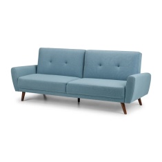 Julian Bowen Monza Fabric Sofa Bed - Blue Julian Bowen Monza Fabric Sofa Bed - Blue
