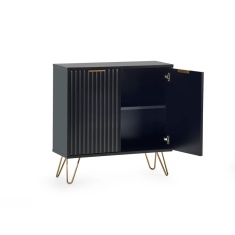 Julian Bowen Murano Compact Sideboard - Matt Black Julian Bowen Murano Compact Sideboard - Matt Black
