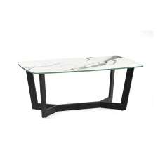Julian Bowen Olympus Coffee Table - White Marble Julian Bowen Olympus Coffee Table - White Marble