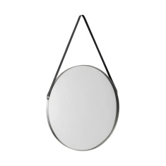 Julian Bowen Opera Round Mirror - Pewter Julian Bowen Opera Round Mirror - Pewter