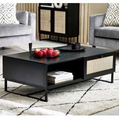 Julian Bowen Padstow Coffee Table - Black Julian Bowen Padstow Coffee Table - Black