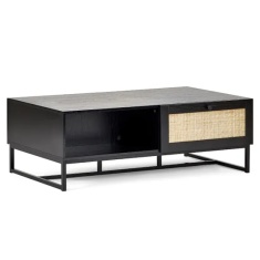 Julian Bowen Padstow Coffee Table - Black Julian Bowen Padstow Coffee Table - Black
