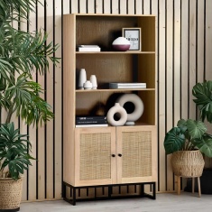 Julian Bowen Padstow Tall Bookcase - Oak Julian Bowen Padstow Tall Bookcase - Oak