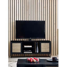 Julian Bowen Padstow TV Unit - Black Julian Bowen Padstow TV Unit - Black