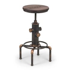 Julian Bowen Rockport Pipework Barstool Julian Bowen Rockport Pipework Barstool