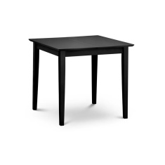 Julian Bowen Rufford Dining Table - Black Julian Bowen Rufford Dining Table - Black