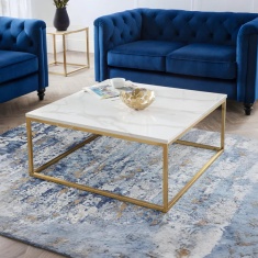 Julian Bowen Scala Square Coffee Table - Gold Julian Bowen Scala Square Coffee Table - Gold