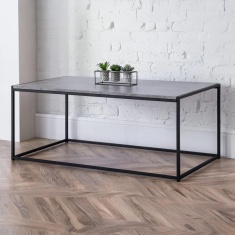 Julian Bowen Staten Rectangular Concrete Coffee Table Julian Bowen Staten Rectangular Concrete Coffee Table