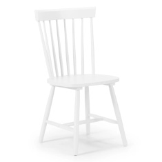 Julian Bowen Torino Chair - White Julian Bowen Torino Chair - White