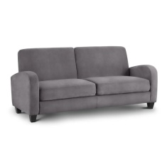 Julian Bowen Vivo 3 Seater Sofa - Dusk Grey Chenille Julian Bowen Vivo 3 Seater Sofa - Dusk Grey Chenille