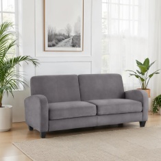 Julian Bowen Vivo 3 Seater Sofa - Dusk Grey Chenille Julian Bowen Vivo 3 Seater Sofa - Dusk Grey Chenille