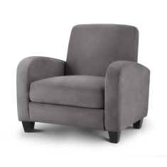 Julian Bowen Vivo Chair - Dusk Grey Chenille Julian Bowen Vivo Chair - Dusk Grey Chenille