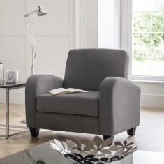 Julian Bowen Vivo Chair - Dusk Grey Chenille Julian Bowen Vivo Chair - Dusk Grey Chenille