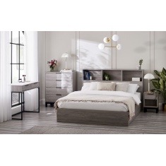 Julian Bowen Bali Ottoman Storage Bedframe - Grey Oak Julian Bowen Bali Ottoman Storage Bedframe - Grey Oak
