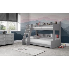 Julian Bowen Domino Triple Sleeper - Light Grey Julian Bowen Domino Triple Sleeper - Light Grey
