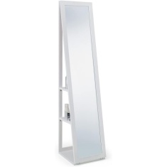 Julian Bowen Fresco Storage Mirror - White Julian Bowen Fresco Storage Mirror - White