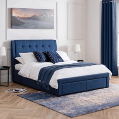 Julian Bowen Fullerton 4 Drawer Bed - Blue Julian Bowen Fullerton 4 Drawer Bed - Blue