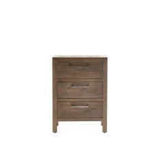 Julian Bowen Heritage 3 Drawer Bedside Julian Bowen Heritage 3 Drawer Bedside