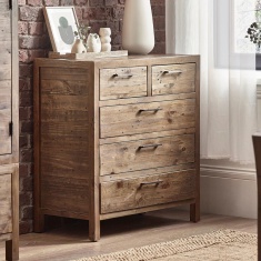 Julian Bowen Heritage 3+2 Drawer Chest Julian Bowen Heritage 3+2 Drawer Chest