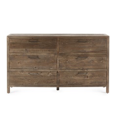 Julian Bowen Heritage 6 Drawer Wide Chest Julian Bowen Heritage 6 Drawer Wide Chest