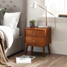 Julian Bowen Lowry 2 Drawer Bedside Julian Bowen Lowry 2 Drawer Bedside