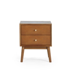 Julian Bowen Lowry 2 Drawer Bedside Julian Bowen Lowry 2 Drawer Bedside