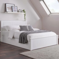 Julian Bowen Maine Ottoman Bed - Surf White Julian Bowen Maine Ottoman Bed - Surf White